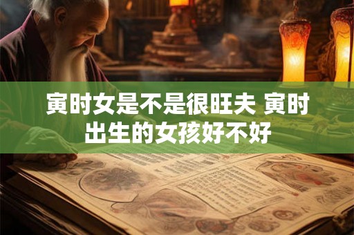 寅时女是不是很旺夫 寅时出生的女孩好不好