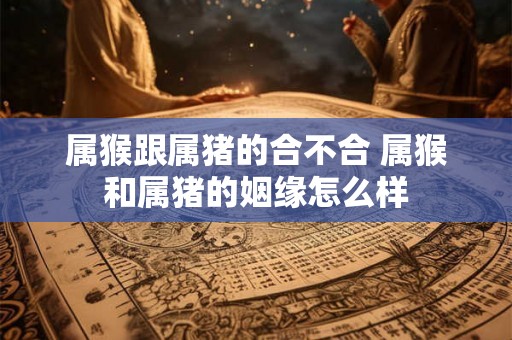 属猴跟属猪的合不合 属猴和属猪的姻缘怎么样
