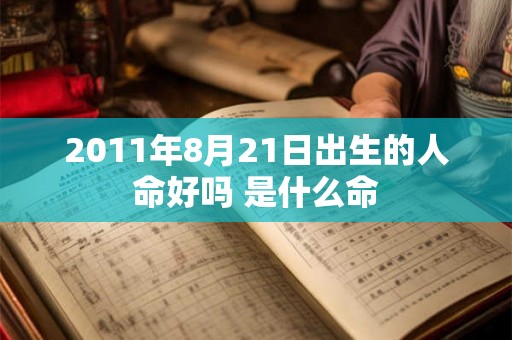 2011年8月21日出生的人命好吗 是什么命