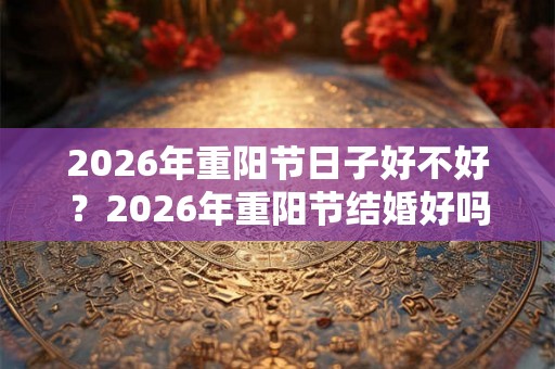 2026年重阳节日子好不好?2026年重阳节结婚好吗吉利吗? 2026年重阳节日子好不好?2026年重阳节结婚好吗吉利吗?