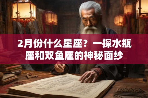 2月份什么星座？一探水瓶座和双鱼座的神秘面纱