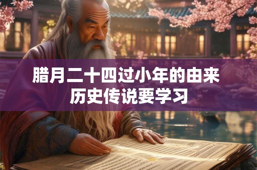 腊月二十四过小年的由来 历史传说要学习 腊月二十四过小年的由来 历史传说要学习