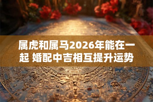 属虎和属马2026年能在一起 婚配中吉相互提升运势