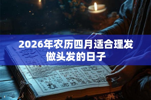 2026年农历四月适合理发做头发的日子