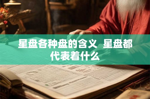 星盘各种盘的含义 星盘都代表着什么 星盘各种盘的含义 星盘都代表着什么