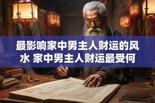 最影响家中男主人财运的风水 家中男主人财运最受何种风水因素影响