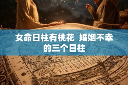 女命日柱有桃花 婚姻不幸的三个日柱 女命日柱有桃花 婚姻不幸的三个日柱