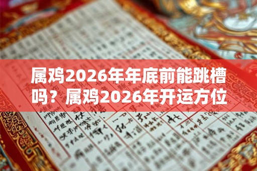 属鸡2026年年底前能跳槽吗？属鸡2026年开运方位？
