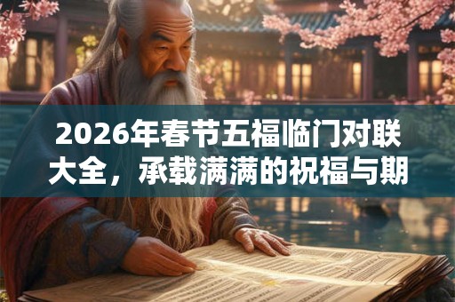 2026年春节五福临门对联大全,承载满满的祝福与期待! 2026年春节五福临门对联大全,承载满满的祝福与期待!