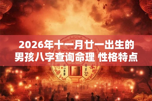 2026年十一月廿一出生的男孩八字查询命理 性格特点详解