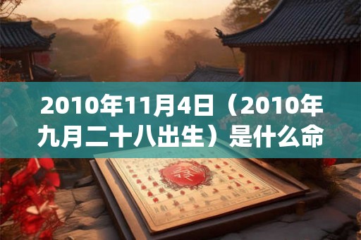 2010年11月4日(2010年九月二十八出生)是什么命_命运如何 2010年11月4日(2010年九月二十八出生)是什么命_命运如何