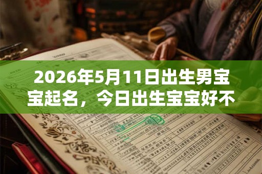 2026年5月11日出生男宝宝起名，今日出生宝宝好不好？