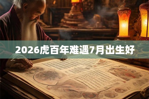 2026虎百年难遇7月出生好 2026虎百年难遇7月出生好