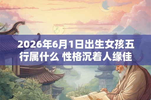 2026年6月1日出生女孩五行属什么 性格沉着人缘佳