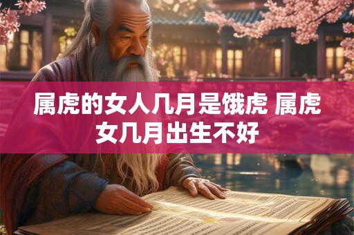 属虎的女人几月是饿虎 属虎女几月出生不好