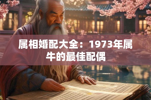 属相婚配大全：1973年属牛的最佳配偶