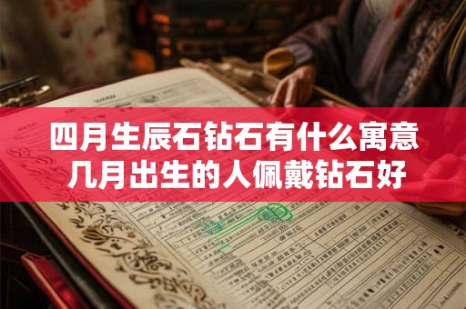 四月生辰石钻石有什么寓意 几月出生的人佩戴钻石好