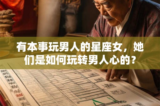 有本事玩男人的星座女,她们是如何玩转男人心的? 有本事玩男人的星座女,她们是如何玩转男人心的?