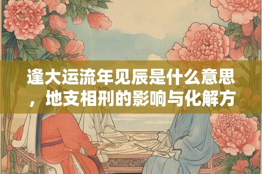 逢大运流年见辰是什么意思，地支相刑的影响与化解方法