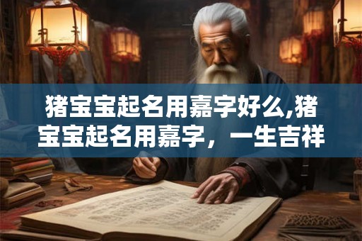 猪宝宝起名用嘉字好么,猪宝宝起名用嘉字,一生吉祥如意! 猪宝宝起名用嘉字好么,猪宝宝起名用嘉字,一生吉祥如意!