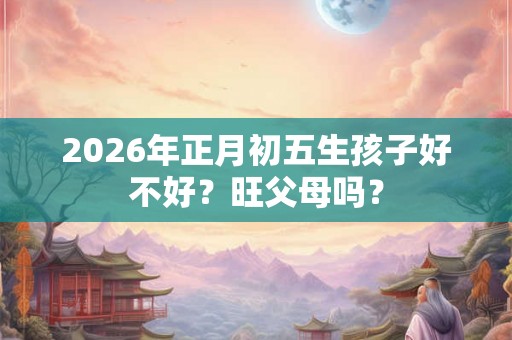 2026年正月初五生孩子好不好?旺父母吗? 2026年正月初五生孩子好不好?旺父母吗?