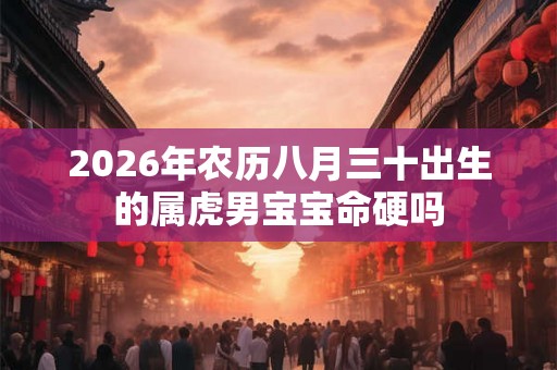 2026年农历八月三十出生的属虎男宝宝命硬吗