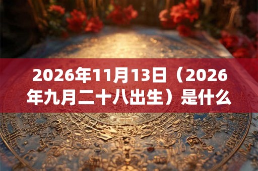 2026年11月13日（2026年九月二十八出生）是什么命_命运如何