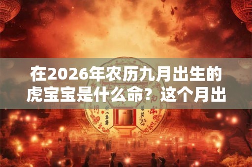 在2026年农历九月出生的虎宝宝是什么命？这个月出生性格好不好？
