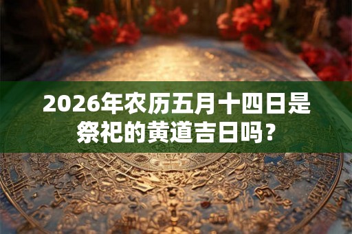 2026年农历五月十四日是祭祀的黄道吉日吗? 2026年农历五月十四日是祭祀的黄道吉日吗?