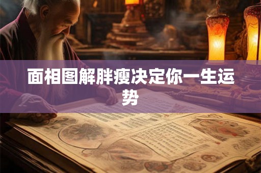 面相图解胖瘦决定你一生运势
