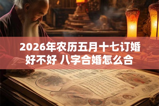 2026年农历五月十七订婚好不好 八字合婚怎么合