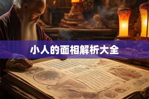 小人的面相解析大全