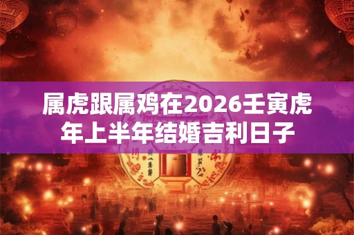 属虎跟属鸡在2026壬寅虎年上半年结婚吉利日子