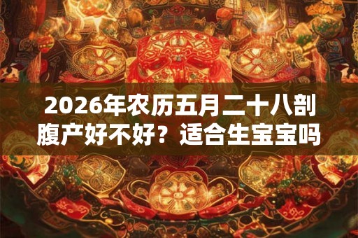 2026年农历五月二十八剖腹产好不好？适合生宝宝吗？