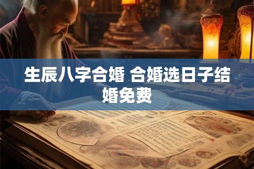 生辰八字合婚 合婚选日子结婚免费 生辰八字合婚 合婚选日子结婚免费