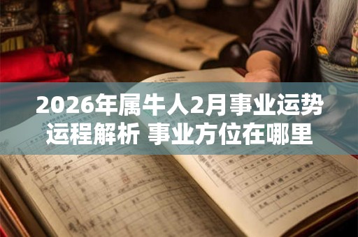 2026年属牛人2月事业运势运程解析 事业方位在哪里