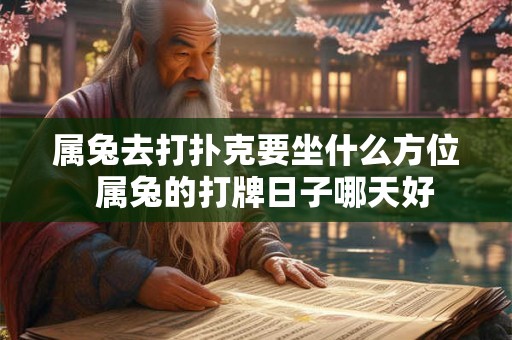 属兔去打扑克要坐什么方位  属兔的打牌日子哪天好