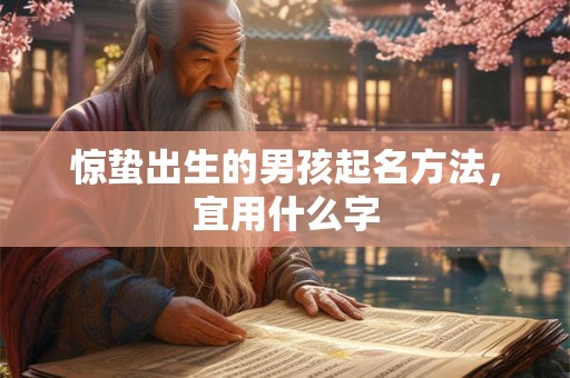 惊蛰出生的男孩起名方法，宜用什么字