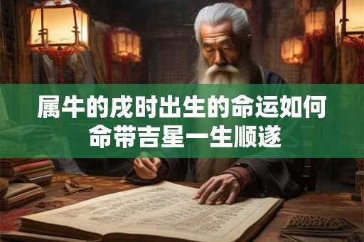 属牛的戌时出生的命运如何 命带吉星一生顺遂 属牛的戌时出生的命运如何 命带吉星一生顺遂