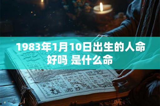 1983年1月10日出生的人命好吗 是什么命
