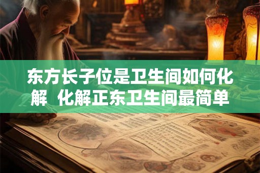 东方长子位是卫生间如何化解  化解正东卫生间最简单的方法