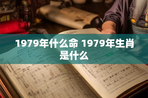 1979年什么命 1979年生肖是什么