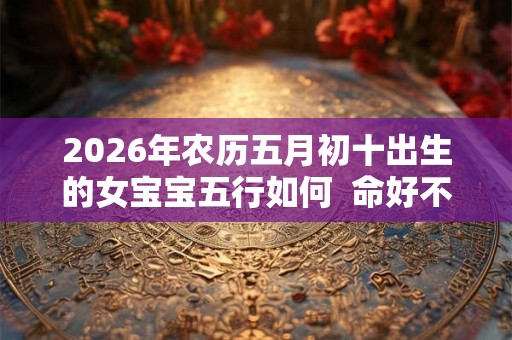 2026年农历五月初十出生的女宝宝五行如何 命好不好 2026年农历五月初十出生的女宝宝五行如何 命好不好
