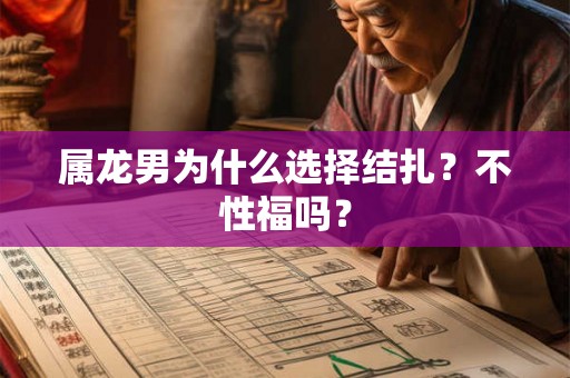 属龙男为什么选择结扎？不性福吗？