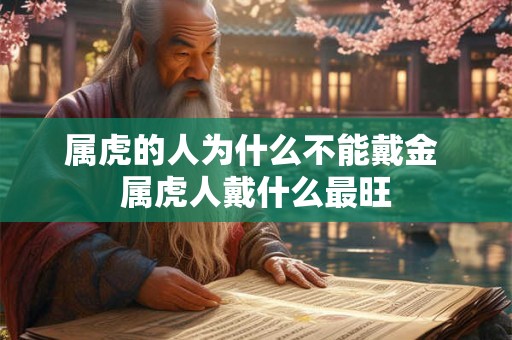 属虎的人为什么不能戴金 属虎人戴什么最旺