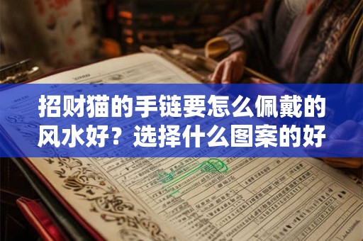 招财猫的手链要怎么佩戴的风水好？选择什么图案的好？