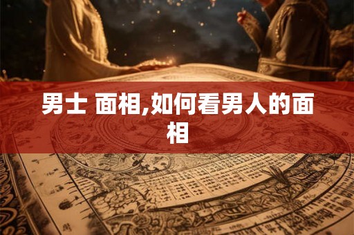 男士 面相,如何看男人的面相