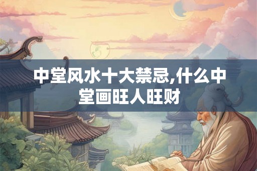 中堂风水十大禁忌,什么中堂画旺人旺财