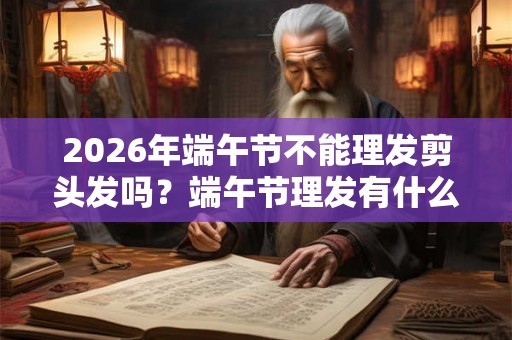 2026年端午节不能理发剪头发吗？端午节理发有什么禁忌？