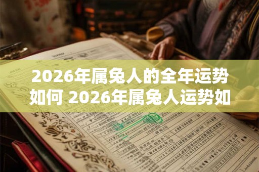 2026年属兔人的全年运势如何 2026年属兔人运势如何 2026年属兔人的全年运势如何 2026年属兔人运势如何